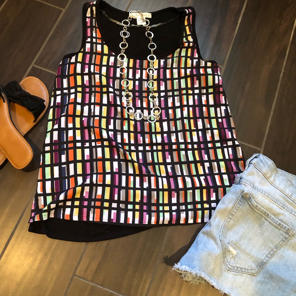 August Silk Small Mixed Swing Tank